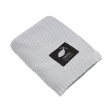 Pletená detská deka, prikrývka LEMONII Baby Blanket - sivá Preview