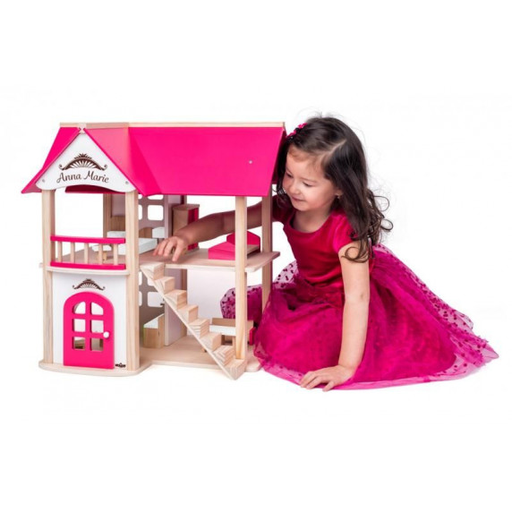 Drevený domček pre bábiky Woodyland Vila Anna-Marie