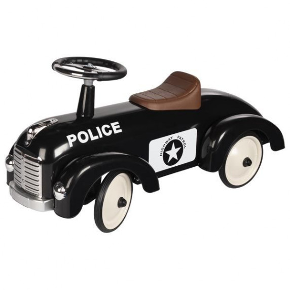 Odrážadlo GOKI Ride-on - Čierne policajné auto