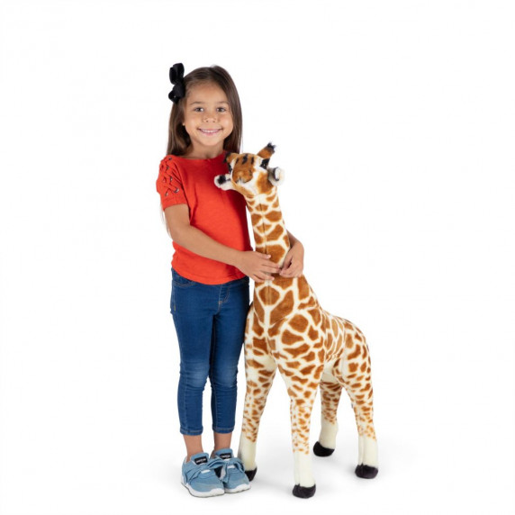 Plyšová žirafa 90 cm Melissa & Doug STANDING BABY GIRAFFE