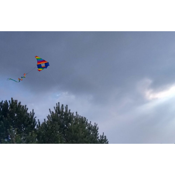 Lietajúci drak IMEX Tail Twister Kite - dúha