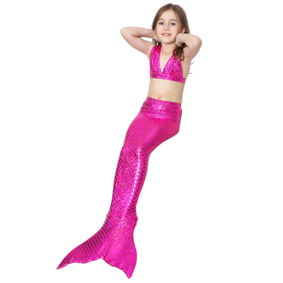Kostým a plavky morská panna MASTER Marína - 150 cm