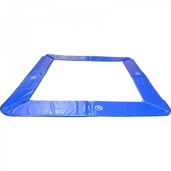 Kryt pružín MASTERJUMP na trampolínu  300x210 cm  - modrý