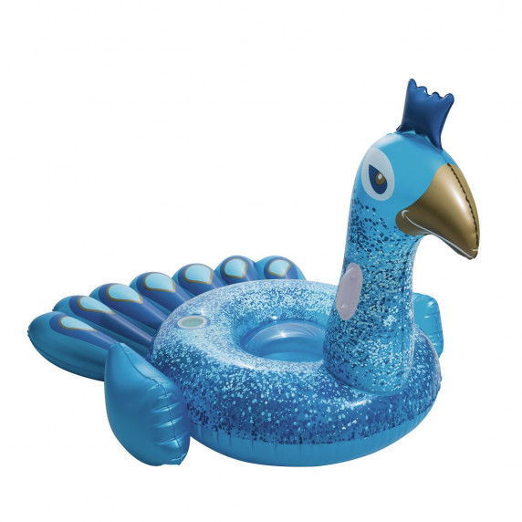 Nafukovacie lehátko BESTWAY Pretty Peacock - modrý páv