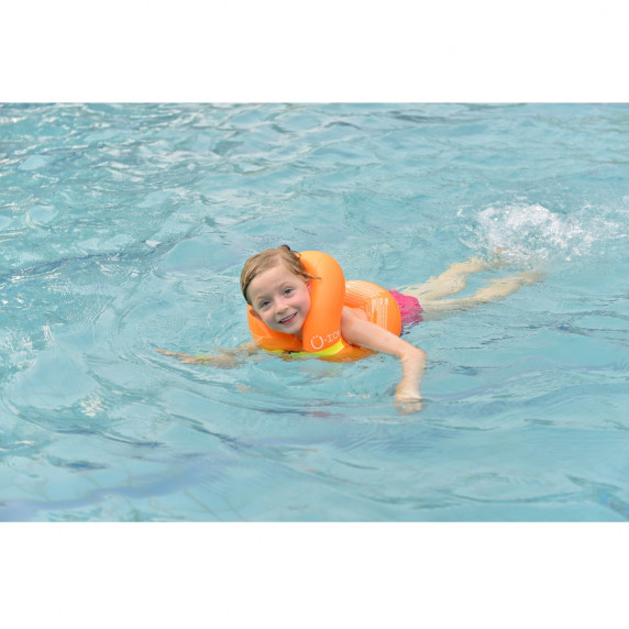 Detská nafukovacia plavecká vesta JILONG U-ion - oranžová