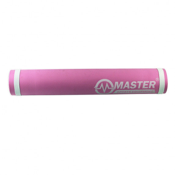 Podložka na cvičenie MASTER Yoga EVA 4 mm - 173 x 60 cm - ružová