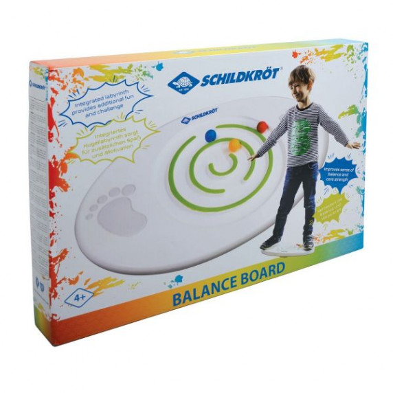 Balančná hra s loptičkovým bludiskom SCHILDKROT Balance board