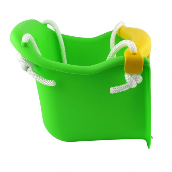 Hojdačka plastová baby CHEVA Baby plast - zelená