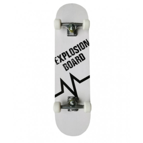 Skateboard MASTER Explosion Board biely
