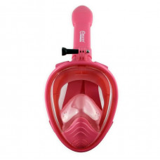 Celotvárová maska na šnorchlovanie MASTER XS - Ružová Preview
