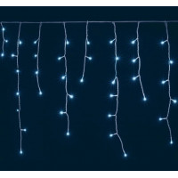 Vianočný svetelný záves 100 LED 4,25 m OKEJ - modrý 