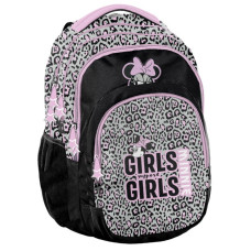 Školská taška 42 x 30 x 18 cm PASO Minnie Girls - leopardí vzor Preview