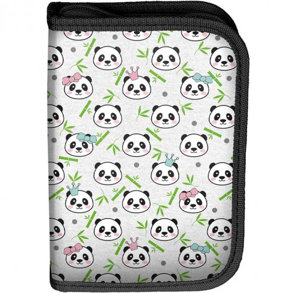Školský set PASO Panda Bamboo - školská taška + peračník + vak na telocvik