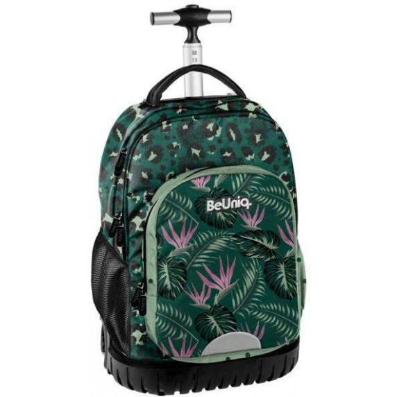Školský set PASO Jungle školská taška na kolieskach + peračník + vak na telocvik