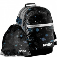Školský set PASO NASA - školská taška + vak na telocvik  