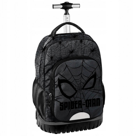 Školský set PASO Spiderman - školská taška na kolieskach, vak na telocvik