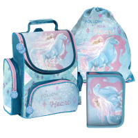 Školský set PASO Frozen Blue Ľadové Kráľovstvo - školská taška, peračník, vak na telocvik 
