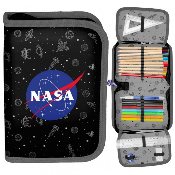 Školský set PASO NASA planéty - školská taška + peračník + vak na telocvik 