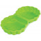 Dvojstranné pieskovisko v tvare mušle - Zelené Inlea4Fun