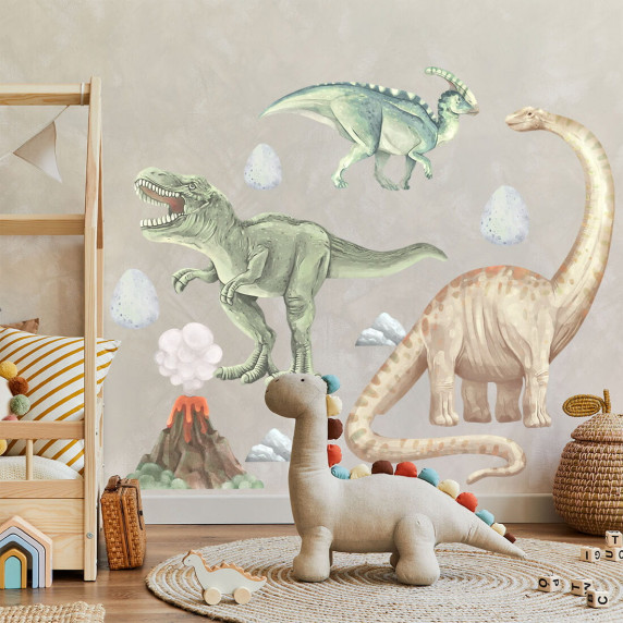 Dekorácia na stenu DINOSAURS I - dinosaury I