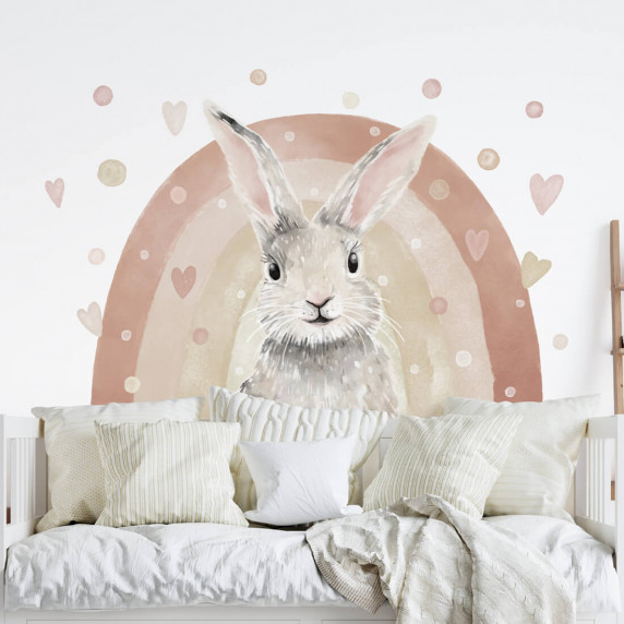 Dekorácia na stenu ANIMALS Bunny - zajačik