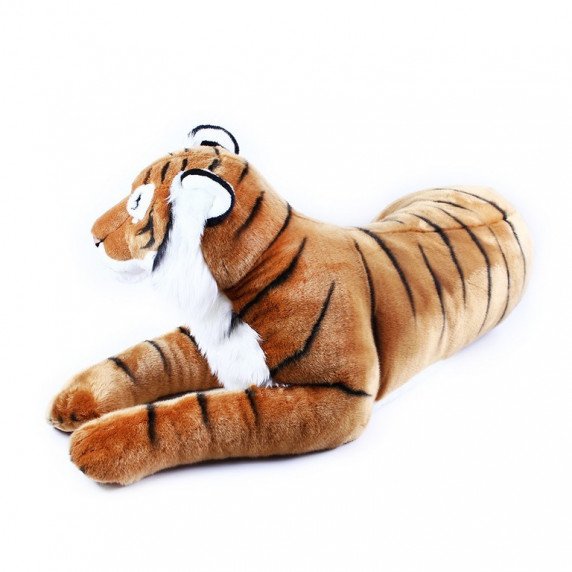 Veľký ležiaci plyšový tiger 92 cm