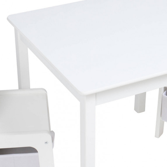 Detský stôl so stoličkami a úložným priestorom Nordic