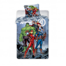 Detské posteľné obliečky 140 x 200 cm Avengers Comics Preview