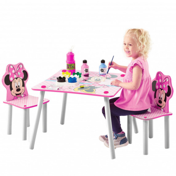 Detský stolík so stoličkami Minnie II
