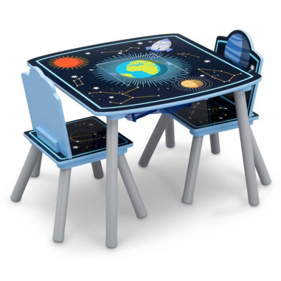 Detský stolík so stoličkami Vesmír
