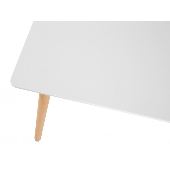Jedálenský stôl 120 x 80 cm AGA CM-881570 - biely