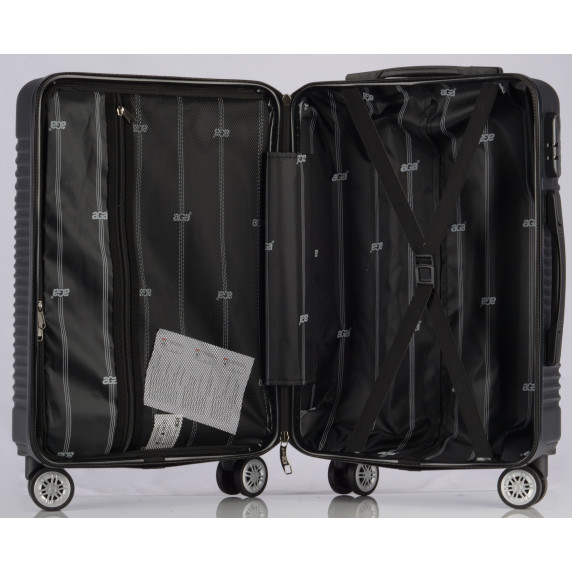 Cestovné kufre Aga Travel MR4654-Black - čierne