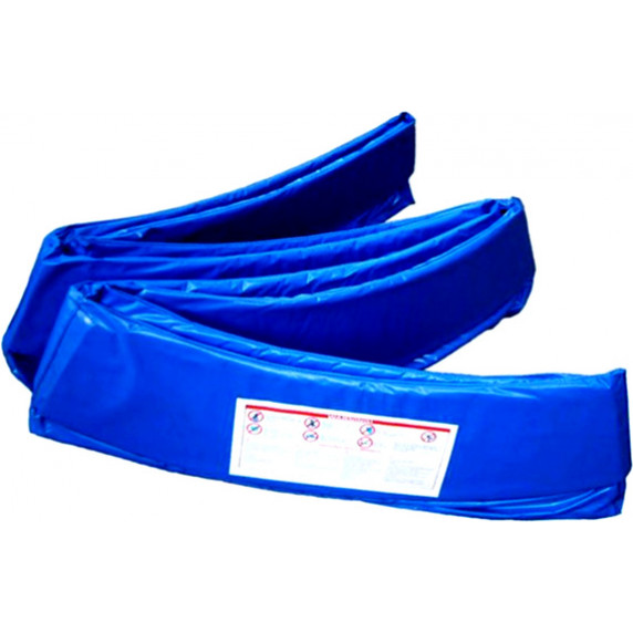 Trampolína s vonkajšou ochrannou sieťou 460 cm AGA SPORT PRO + rebrík + vrecko na obuv - modrá