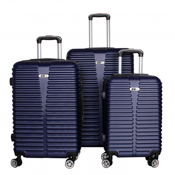 Cestovné kufre Linder Exclusiv Travel MC3077 S,M,L - modré
