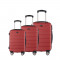 Cestovné kufre Aga Travel MR4650-DarkRed - červené