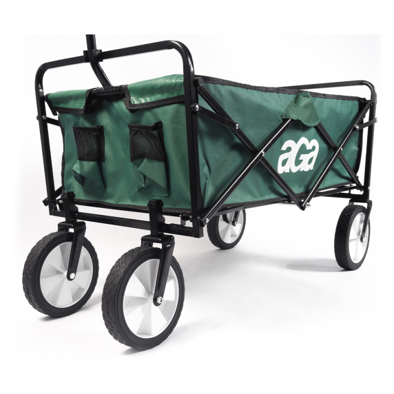 Skladací prepravný vozík AGA MR4610-Green - zelený