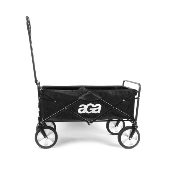 Skladací prepravný vozík AGA MR4610-Black - čierny