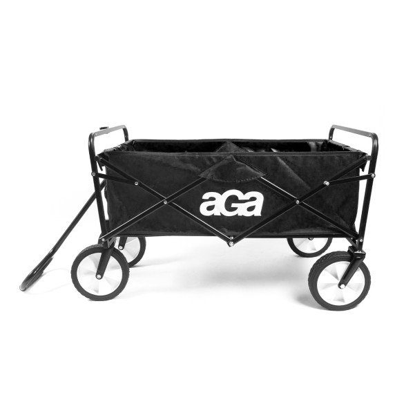 Skladací prepravný vozík AGA MR4610-Black - čierny