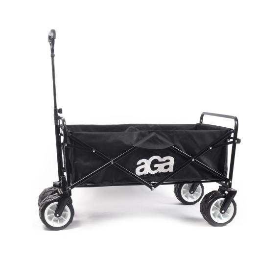 Skladací prepravný vozík AGA MR4611-Black - čierny