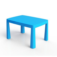 Umelohmotný stolík pre deti  Inlea4Fun EMMA - modrý 
