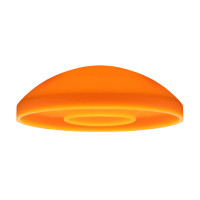 Klobúčik UNIVERSAL na trampolíny s vonkajšou ochrannou sieťou AGA MR1500-2Orange - oranžový 