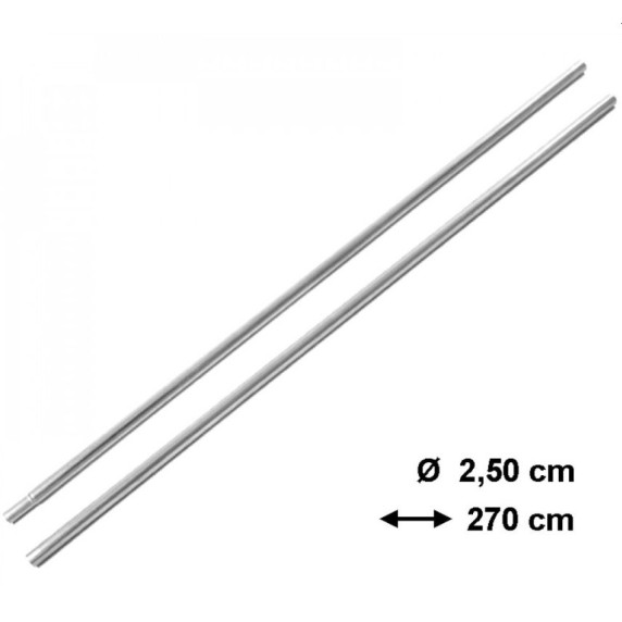Náhradná tyč na trampolínu Ø 2,5 cm - dĺžka 270 cm AGA MR1503SP-270