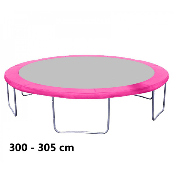 Kryt pružín na trampolínu s celkovým priemerom 305 cm AGA MR1510SC-PINK - ružový