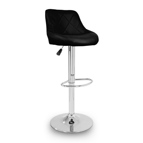 Barová stolička AGA MR2000BLACK - čierna