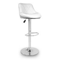 Barová stolička AGA MR2000WHITE - biela 