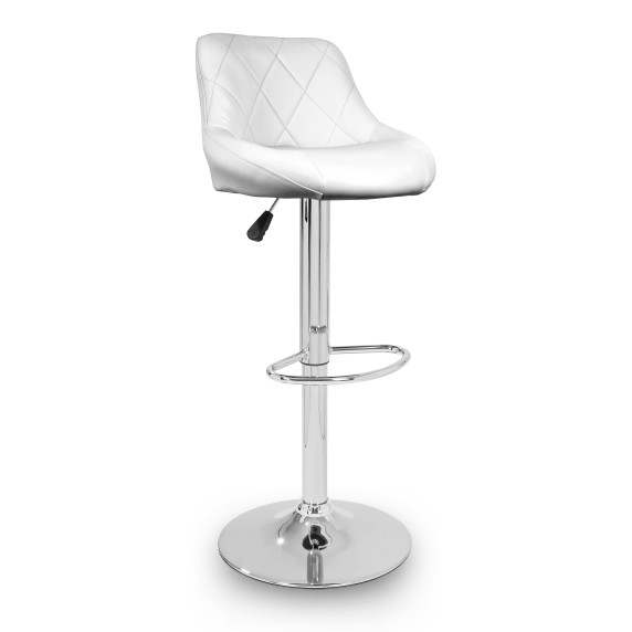 Barová stolička AGA MR2000WHITE - biela