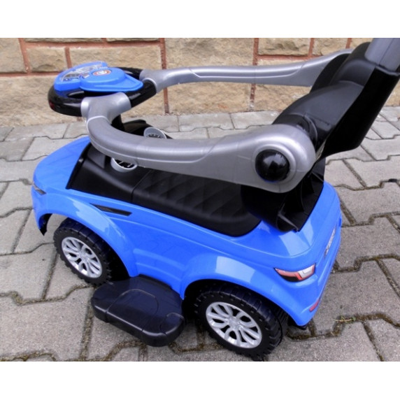 Detské odrážadlo s vodiacou tyčou R-Sport J4 - modré