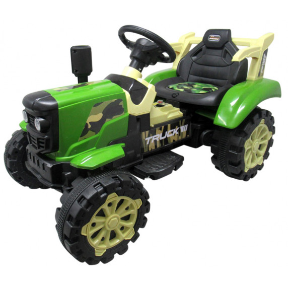 Elektrický traktor s vlečkou R-Sport C2 - zelený