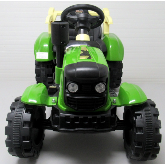 Elektrický traktor s vlečkou R-Sport C2 - zelený