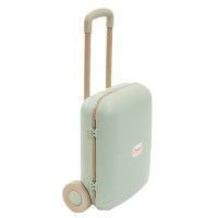 Detský cestovný kufrík na kolieskach DOLONI TOYS - mätový 